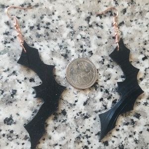 Bat earrings